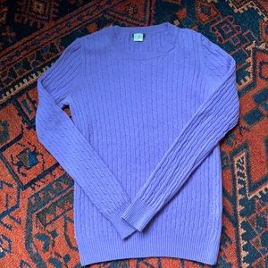 J. Crew Cable Knit Sweater